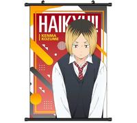 Xinchangda Haikyuu Scrolls Poster Banners Anime Hinata Shoyo Tobio Kageyama Tsukishima Kei Poster Hanging Wall Picture Home Decoration 60x40CM