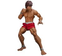 Xinchangda Hanma Baki Figure Multi Joint Action Statue Movable Change Accessories Model, 17CM Hanma Yujiro Figure Anime Model Battle Damage Style Collectible Gifts