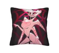 Xinchangda Hazbin Hotel Anime Pillow case Alastor/Angel Dust/Charlie Morningstar/Vaggie Cute Decorative Pillow Cover Square Anime Pillowcase