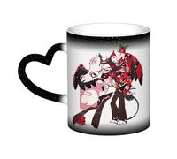 Xinchangda Hazbin Hotel Colour Changing Mug Anime Alastor/Angel Dust/Charlie Morningstar Magic Mark Cup Ceramic Coffee Cup Tea Cup Creative Gifts