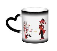 Xinchangda Hazbin Hotel Colour Changing Mug Anime Alastor/Angel Dust/Charlie Morningstar Magic Mark Cup Ceramic Coffee Cup Tea Cup Creative Gifts