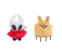 Xinchangda Hollow Plush Flea Caravan Figure Pendant Game Hollow Silksong Stuffed Figure Pillow 10CM Backpack Keychain Sofa Decorations Collectible Gift