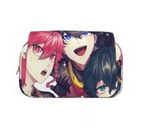 Xinchangda Isagi Yoichi Pencil Case Seishiro Nagi Pencil Bag Anime Pencil Case Large Capacity Pencil Box Double Zip Pencil Pouch, Waterproofing Pen Bag Makeup Organizer for Teen Middle School Student