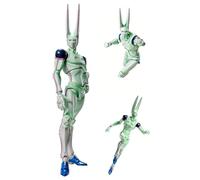 Xinchangda JJBA Dirty Deeds Done Dirt Cheap Figure Statue 20CM Anime D4C Action Figure Fully Articulated Changeable Accessories Figurine Model PVC Collectibles Decorations