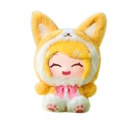 Xinchangda Kagamine Rin Plush FIgure Anime Kagamine Rin Plush Pillow PP Cotton Pendant Keychain Soft Character Cute Anime Backpack Charm Cartoon Mini Plushies Pillow Sofa Car Decor