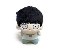 Xinchangda Kageyama Shigeo/Mob Plush Charm Anime Reigen Arataka Stuffed Figure Keychain Cute 10CM Key Bag Pendant Sofa Bedroom Pillow Car Decoration