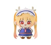 Xinchangda Kanna Kamui Plush Keychain Anime Kobayashi Kanna/Tohr Soft Figures Pendant Schoolbag Accessories Sofa Cushion Decoration Gifts 10CM