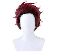 Xinchangda Kanroji Mitsuri Wig Anime Cosplay Prop Tsuyuri Kanao/Agatsuma Zen'itsu/Kamado Nezuko Anime Wig Halloween Cosplay Wig Collection