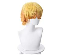 Xinchangda Kanroji Mitsuri Wig Anime Cosplay Prop Tsuyuri Kanao/Agatsuma Zen'itsu/Kamado Nezuko Anime Wig Halloween Cosplay Wig Collection