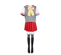 Xinchangda Kitagawa Marin Cosplay Costume Inui Sajun Cosplay Outfit Women Anime School Uniform Suit Shirt Skirt Full Set for Halloween Party Role Play
