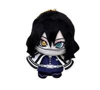Xinchangda Kochou Shinobu Pillow Figure Pendant, Anime Character Kanroji Mitsuri/Tokitou Muichirou Soft Pillow Stuffed Cushion Anime Figures 10CM