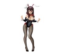 Xinchangda Konosuba Figure, 35cm An Explosion on This Wonderful World Yunyun with Silk Bunny Girl Outfit Figurine Collectible Anime Figure Exquisite Cartoon Sculpture