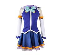 Xinchangda KonoSuba God's Blessing on This Wonderful World Satō Kazuma Cosplay Costume Aqua Uniform Dress Outfits Suit for Halloween Carnival Party