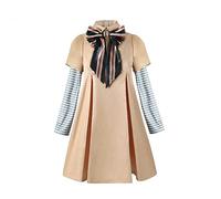 Xinchangda M3GAN Costume Dress Horror Movie Megan Doll Cosplay Costume Fancy Dress Full Set Halloween Carnival Party Outfit for Adult Women Girls