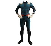 Xinchangda MHA Cosplay Costume Midoriya Izuku Cosplay Outfits, All·Might Jumpsuit Battle Uniform Costume Halloween Jumpsuit Role Play Anime Bodysuits Outfit