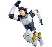 Xinchangda MHA Iida Tenya Figure Statue Midoriya Izuku Action Figure Anime Bakugou Katsuki Figurine Model 16CM PVC Cambat Position Sculpture Collectable Desktop Decoration Gift