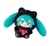 Xinchangda Miku Plush FIgure Anime Miku Plush Pillow PP Cotton Pendant Keychain Soft Character Cute Anime Backpack Charm Cartoon Mini Plushies Pillow Sofa Car Decor