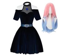 Xinchangda Mizi Cosplay Costume Strapless Neckline Dress Mizi Characters Anime Cosplay Uniform Full Set Carnival Halloween Party Outfits