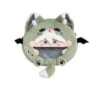 Xinchangda Nagito Komaeda Cosplay Bag Anime Plush Crossbody bag Can Place Badge Cartoon JK Cosplay Shoulder Backpack Fan Anime Birthday Gift