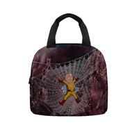 Xinchangda One Punch Man Anime Lunch Bag, Saitama/Tatsumaki/Genos Meal Bag Portable Lunch Box for Kids Boys Girls School Picnic