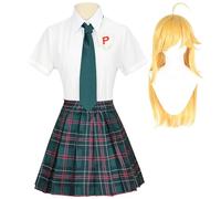 Xinchangda Panty Cosplay Costume Halloween Christmas Party Uniforms Full Set Panty Anime Cosplay Outfit Costume College uniform Full Set