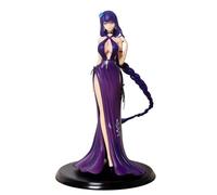 Xinchangda Raiden Ei Figure Anime Girl Character Model Statue PVC Game Raiden Ei Action Figure Dress Standing Posture Model Collectible Ornaments Desktop Decoration