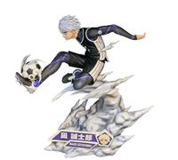 Xinchangda Seishiro Nagi Figures 21cm Anime BLUE LOCK Action Figures Kicking Position Statue Collection Desktop Decoration Birthday Gifts for Fans