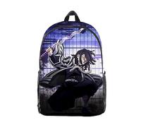 Xinchangda Shinazugawa Sanemi/Tomioka Giyuu/Iguro Obanai Anime Backpack 3D Printed Lightweight Cartoon Backpack Laptop Bag School Bag for Girls Boys Gift