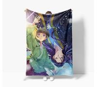 Xinchangda The Apothecary Diaries Anime Blanket Maomao/Jinshi Super Soft Micro Fleece Blankets Cute Flannel Blanket for Bedding Sofa