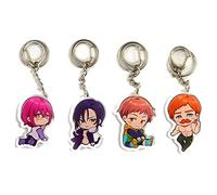 Xinchangda The Seven Deadly Sins Wrath of The Gods Keychain Anime Peripheral Acrylic Pendant Double-sided Transparent Acrylic Pendant Accessories Gifts for Anime Fans