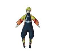 Xinchangda Tomioka Giyuu Stuffed Figure Kamado Tanjiro Pillows Cushion Shizuku Twistable Figure Poseable With Iron Wire Frame, 28CM Anime Stuffed Throw Figures Sofa Bed Decoration Collectible Gift