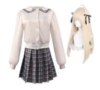 Xinchangda Yosuga No Sora Cosplay Costume Kasugano Sora Anime Cosplay Uniforms Full Set for Halloween Christmas Party Cosplay Outfit