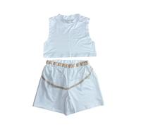 Xinchangda Zoey Cosplay Costume Rumi Mira Cosplay K-POP Singers Stage Performance Outfits of White Short Jacket Uniform Skirt for Anime Role Play Halloween Costume
