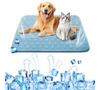 XinChangShangMao Upgrade Dog Cooling Mat, Pet Dog Self Cooling Pad, Ice Silk Washable Cooling Mat for Dogs Cats Kennels Crates Beds