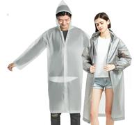 XINCHENG Rain Poncho for Adults, Waterproof Rain Poncho, Reusable Rain Jacket Rainwear Emergency for Women Men with Hoods and Sleeves, Waterproof for Outdoors, Camping, Disney