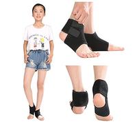XINCHIA Kids Boys Girl Ankle Support Brace Adjustable Compression Ankle Guards Breathable Elastic Children Foot Support Nonslip Athletic Socks for Injury Basketball Running Sport