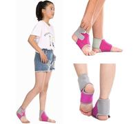 XINCHIA Kids Boys Girl Ankle Support Brace Adjustable Compression Ankle Guards Breathable Elastic Children Foot Support Nonslip Athletic Socks for Injury Basketball Running Sport
