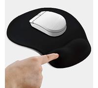 XINCHIA Mouse Pad with Wrist Support Ergonomic Mouse Mat Wrist Rest Cushion Support Comfortable Memory Foam Mouse Cushion Pad Anti-slip Silicone Wrist Rest Pad for Computer Laptop Working Gaming Home