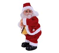 XINCHIA Singing and Dancing Christmas Santa Claus Figure Twisted Hip Twerking Singing Novelty Decoration Electric Musical Xmas Santa Claus Ornament Christmas Standing Figure for Tabletop Decoration