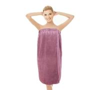 XINCHIA Women Strapless Bathrobe Coral Fleece Shower Spa Towel Wrap Adjustable Bath Skirt Dress for Hotel Beach Spa Sauna -Soft, Absorbent, and Elegant for Ultimate Comfort