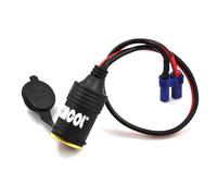 XINCOL 100% Pure Copper EC5 Female to Cigarette Lighter Female Socket, Car Female Converter Waterproof Adapter for Emergency Jump Starter Battery Car Cigarette Lighter Extension Cord (0.3M(11.8"))