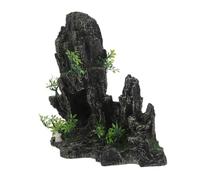 XINCXIN Resin Aquarium Cave Hideout，Artificial Dragon Stone Decoration Fish Tank Rockery Hideout for Shrimp Betta Guppies Natural-look Fake Rocks Enhancing Aquatic Wellbeing in Freshwater and
