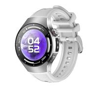 XINDADA 2025 New Hot Lady Bluetooth Watch Voice Assistant 1.32-inch IP68 Compass Positioning NFC Health Sport Monitor Wi5mini Smartwatch (Silver)