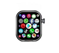 XINDADA CD20 Smart Watch 2.29" AMOLED Display 5G Android 10.0 GPS With 180° Rotary Camera SIM & WiFi Calling Smartwatch (Black,4GB 64GB)