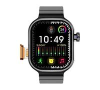 XINDADA DW100 Pro Android 4G Smartwatch Fingerprint Recognition Control Smart Watch 128GB Storage Rom Free Download App WIFI GPS Amoled (Black,8GB 128GB)