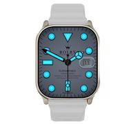 XINDADA HK11 Ultra 3 Smart Watch Amoled Screen 2GB AI Translate Local Album Music Sports Watch Men's Smart Watch HK10 Ultra3max Upgrade (Silver strap)