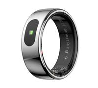 XINDADA Qring Smart Ring R08 Women's Men Remote Control Electronic Monitor Body Temperature Sleep Tracker Fitness For Iphone IOS 2025 (R08 Silver,7)
