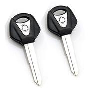 Xindejia Motorcycle Blank Key Uncut Blade 2pcs for Yamaha YZF R1 R6 FZ1 FZ6 FJR1300 1998-2010