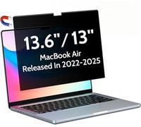 XINDERS Magnetic Privacy Screen for Macbook Air 13.6/13 Inch (2022-2025, M2, M3, M4), Removable Matte Anti Glare Blue Light Protector Private Security Filter for 13.6 inch Mac Laptop Computer, 1-Pack
