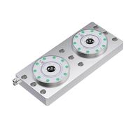 XINDIAN Three Axis Four Axis High Precision Pneumatic Zero Point Quick Replacement Fixture CNC Batch Part Processing Chuck Bridge Plate, Customizable. (K40-C2)